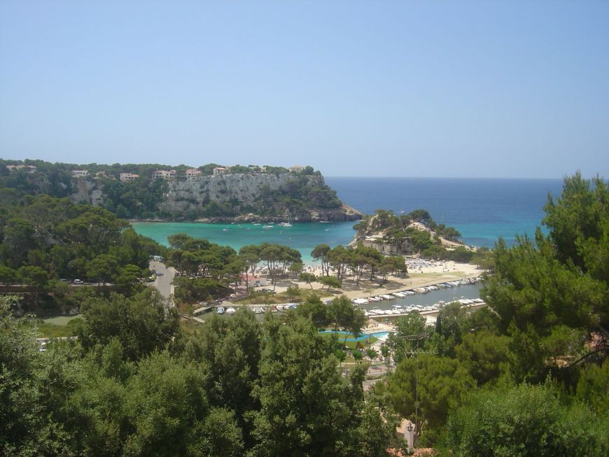 Cala Galdana es una de las calas más conocidas del sur de Menorca